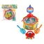 TEDDIES Sada hudobných nástrojov s dinosaurom / 5 ks / 2 farby / plast / 3m+
