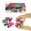 TEDDIES Hlavolam kocka trblietavá 6,5x6,5 cm / Hlavolam / Plast / od 3 rokov