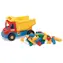 Wader Auto Multitruck s kockami / 38 cm / plast / 2 farby / 12m +