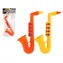 TEDDIES Saxofón detský 24 cm / plast / 2 farby / od 3 rokov