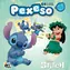 JIRI MODELS Pexeso v zošite Lilo & Stitch / 64 kartičiek / Krabička na vystrihnutie / 4 listy na vyfarbenie