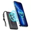 Veger W1151 čierna / Powerbanka / MagSafe / Qi / 10000mAh / PD 20W / QC 3.0