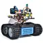 KEYESTUDIO Robotický tank Caterpillar V3.0 / Arduino STEM stavebnice / IR a Bluetooth ovládanie / sledovanie čiary