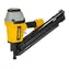 DeWalt Pneumatická klincovačka 50-90 mm / Klincovačka / Priemer klinca 2,5-3,3 mm / Beznástrojové nastavenie hĺbky