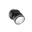 Ideal lux Omega ROUND AP1 čierna / Vonkajšie nástenné svietidlo / LED 7,3 W / 4000K / IP54