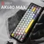 Ajazz AK680 MAX (8+8K) / Herná klávesnica / bezdrôtová / magneticko-mechanická / Hot-swap / RGB