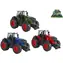 KIDS GLOBE Traktor na spätný chod / Kov + plast / 12 cm / 3 farby / od 3 rokov