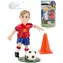 Epee Futbalová herná sada Shooters / Figúrka, loptička a kužeľ / 12 cm / plast / od 3 rokov