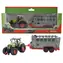 SPARKYS FARM SERVICE Traktor s prívesom na prepravu zvierat / 1:50 / od 3 rokov