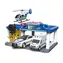 SPARKYS Policajná stanica s helikoptérou / Svetlo a zvuk / CITY SERVICE CAR