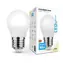 Modee LED žiarovka Mini Globe E27 4,9W / Žiarovka / náhrada za 40W / studená biela 4000K / 470 lm