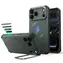 ESR Cyber Tough Kickstand zelená / Kryt / Apple iPhone 18 Pro a 17 Pro / MagSafe / Výklopný stojan