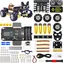 KEYESTUDIO KS4032 Robotické auto Mecanum 4WD (bez dosky V2) / Stavebnice / Arduino Micro:bit
