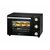 Clatronic MBG 3726 čierna / Mini rúra / 1300W / 20L / 60 ° C - 230 ° C