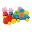 Clementoni Soft Clemmy Peppa Pig - vláčik s kockami / od 18 mesiacov