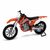 Welly Motocykel KTM 450 SX-F oranžová / 1:18 / od 3 rokov