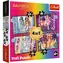 Trefl - Puzzle - Rainbow High: Módne bábiky 4v1 / 35 + 48 + 54 + 70 dielikov / 28.5 x 20.5 cm / vek 4+