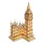 Robotime drevené 3D puzzle hodinová veža Big Ben svietiaca / od 14 rokov / 220 dielikov / Obtiažnosť: stredná