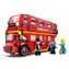 Sluban ModelBricks M38-B0708 Double Decker autobus / Lego - kompatibilný / Počet figúrok|dielikov: 3|382 / od 6 rokov