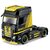Maisto Custom Rigs- Mercedes-Benz Actros 1851 čierno-žltá / mierka 1:64 / od 3 rokov