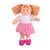 Bigjigs Toys Látková bábika Darcia 28 cm / od 0 rokov