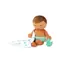 B-Toys Bábika plyšová do vane chlapec Lulla Baby Light Brown Hair / od 2 rokov