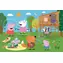 Trefl - Puzzle - Prasiatko Peppa: Zábava v tráve MAXI / 24 dielikov / 60 x 40 cm / vek 3+