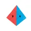 KIK Hlavolam Pyraminx 10x10