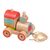 Lucy & Leo Drevená ťahacia mašinka / skladačka 6 dielov / od 3 rokov