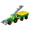Androni Traktorový nakladač s vlekom Power Worker zelená / dĺžka 58 cm / od 12 mesiacov