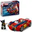 LEGO® MARVEL 76336 Spiderman a auto vs. venomizovaný Wolverine / Počet dielikov: 134 / od 7 rokov