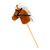 Faunica Hobby horse Scarlet, svetlo hnedý kôň na tyči / od 3 rokov