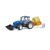 Bruder Traktor New Holland T5.120 s čelným nakladačom, korbou, vidlami a okrúhlym balíkom / 1:16 / od 3 rokov