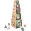 2Kids Toys Skladacia veža z kociek Farma / od 18 mesiacov