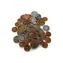 TLAMA games Sada univerzálnych kovových mincí (50 ks) (metal coins set, 25x1, 15x5 a 10x20)