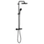 Grohe Vitalio Start - Sprchový set s termostatom priemer 25 cm | 2 prúdy | matná čierna