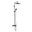 Hansgrohe Vernis Shape - Sprchový set Showerpipe 240 s vaňovým termostatom | 2 prúdy | matná čierna