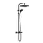 Hansgrohe Vernis Shape - Sprchový set Showerpipe 240 s termostatom | 2 prúdy | EcoSmart | matná čierna
