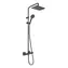 Hansgrohe Vernis Shape - Sprchový set Showerpipe 230 s termostatom matná čierna