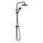 Hansgrohe Vernis Blend - Sprchový set Showerpipe 200 Reno matná čierna