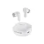 QCY MeloBuds HT16 biela / Bezdrôtové slúchadlá s mikrofónom / TWS / ANC / Bluetooth 5.4 / IPX4 / dobíjací box