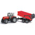 Bruder 02045 Traktor Massey Ferguson 7480 s vozidlom / 1:16 / od 3 rokov