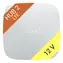 AJAX Hub 2 4G (8EU/ ECG) ASP 12V white / Centrálny ovládací panel / Ethernet + 2x GSM SIM / LTE