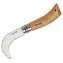 Opinel 10 záhradnícky nôž na prerezávanie 10 cm / zatváracia / zahnutá čepeľ / drevená rukoväť