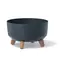Prosperplast GRACIA LOW 38 cm antracit / Kvetináč