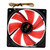 AIREN FAN RedWings140 ventilátor / svietiaca LED / 140 x 140 x 25mm / 14.6 dBA / červená