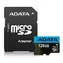 ADATA Micro SDXC karta Premier 128GB + adaptér / UHS-I / CLASS10 / R: 85MBs / W: 25MBs