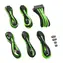 CableMod PRE ModMesh Kábel Extension Kit - čierno-zelená