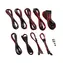 CableMod PRE ModMesh C-Series Kábel Kit pre Corsair Rmi & RMx - čierno-červená