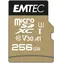 EMTEC SpeedIN PRO microSDXC 256GB + adaptér / Class 10 / UHS-I U3 V30 A1 / čítanie: 100MBs / zápis: 95MBs